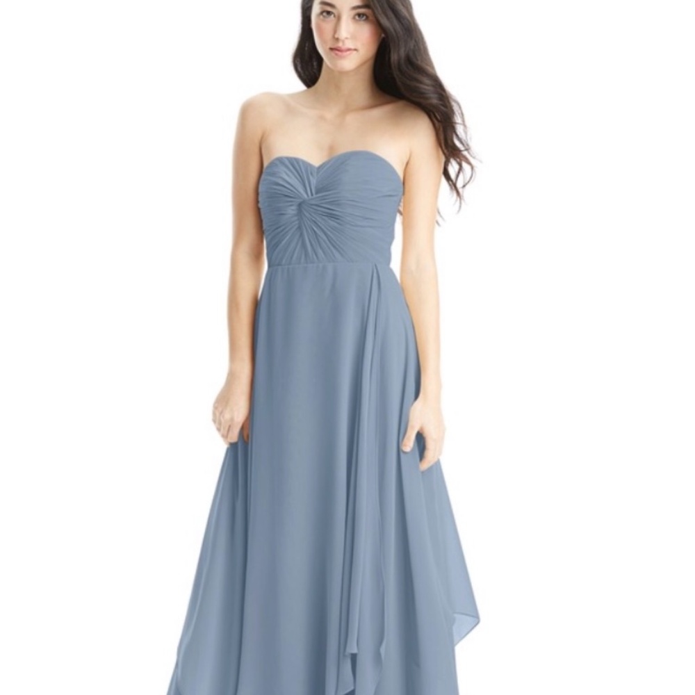 Dusty Blue Bridesmaid Dress